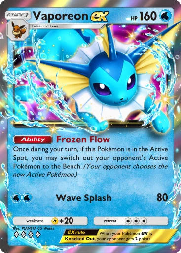 Vaporeon ex