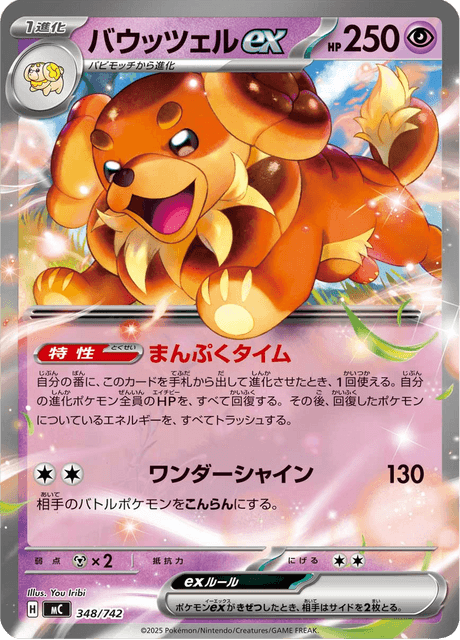 Dachsbun ex 348/742 Start Deck 100 Battle Collection