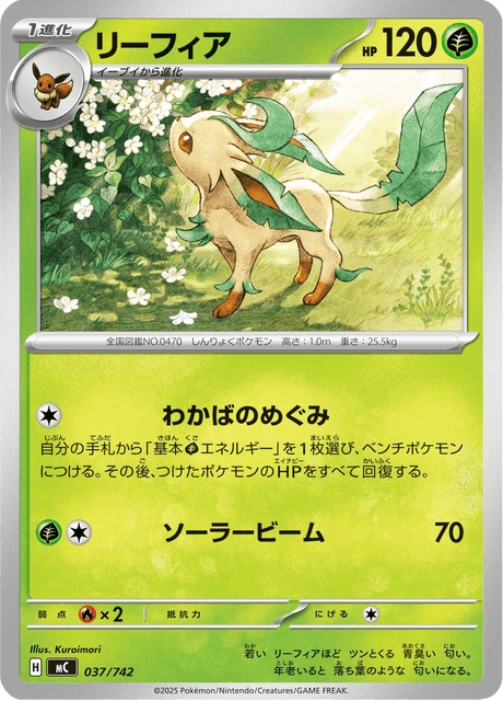 Leafeon 037/742 Start Deck 100 Battle Collection