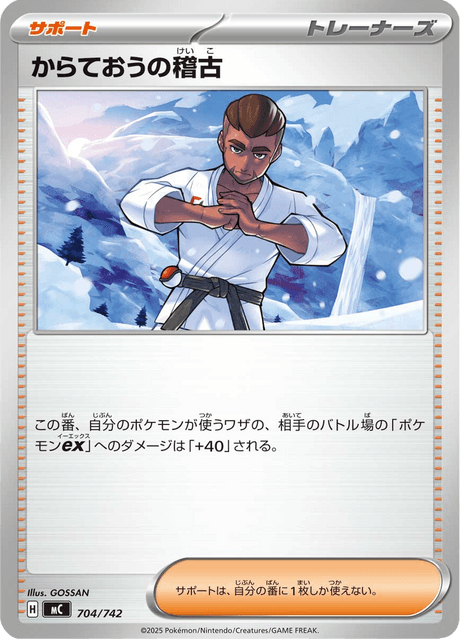 Black Belt's Training 704/742 Start Deck 100 Battle Collection
