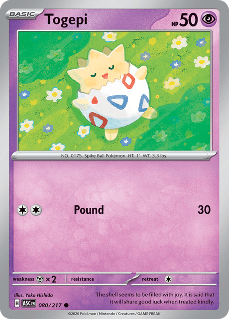 Togepi - Ascended Heroes (ASC) #80 – Limitless