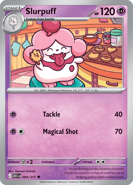 Slurpuff - Ascended Heroes (ASC) #94 – Limitless