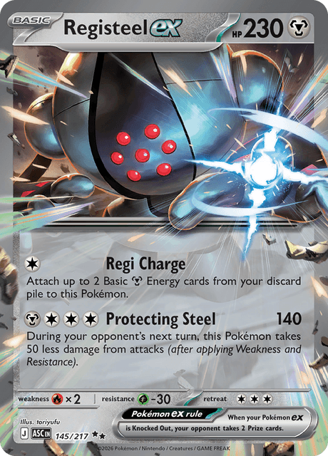 Registeel ex - Ascended Heroes (ASC) #145  Limitless