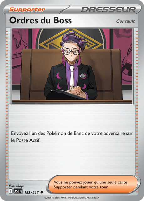 Ordres du Boss