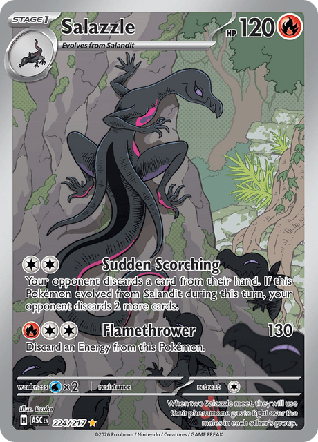 Salazzle - Ascended Heroes (ASC) #224 – Limitless
