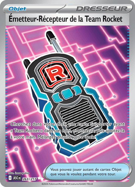 Émetteur-Récepteur de la Team Rocket