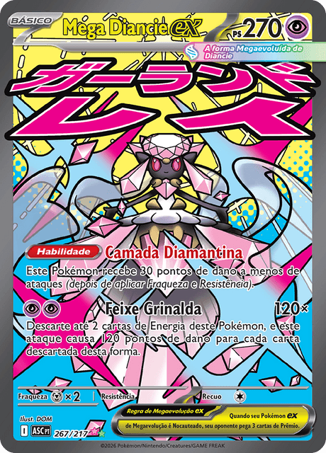 Mega Diancie ex - Heróis Excelsos (ASC) #267 – Limitless