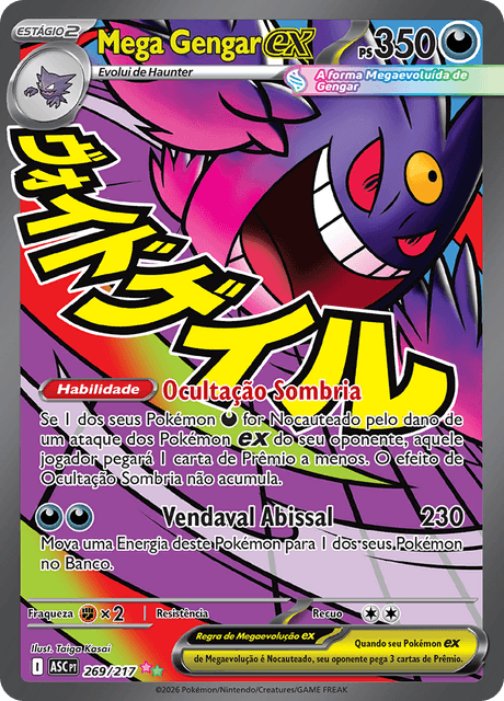 Mega Gengar ex - Heróis Excelsos (ASC) #269 – Limitless