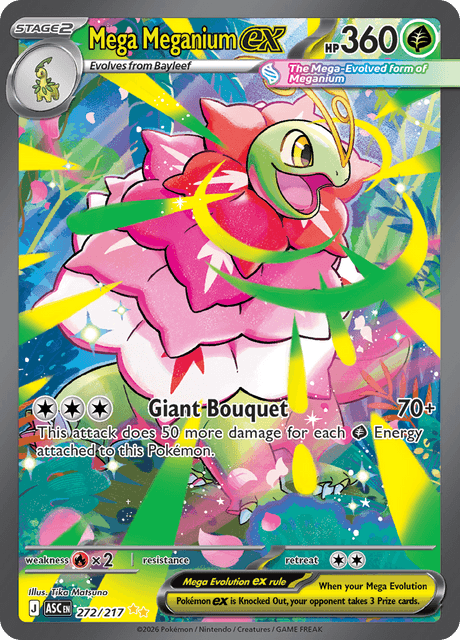Mega Meganium ex - Ascended Heroes (ASC) #272 – Limitless