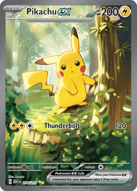 Pikachu ex - Ascended Heroes (ASC) #276  Limitless