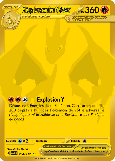 Méga-Dracaufeu Y-ex