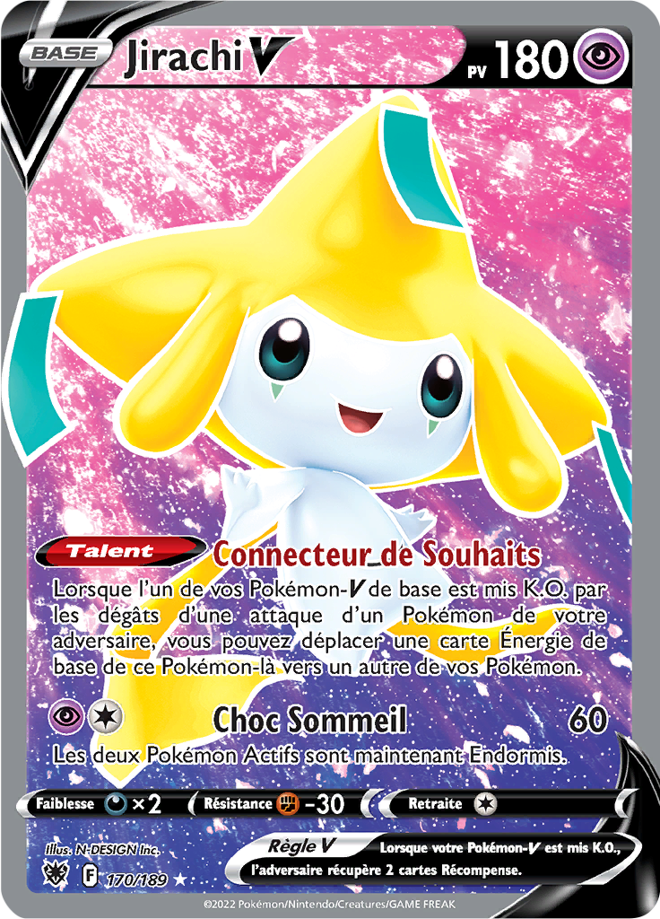 Jirachi V - Astres Radieux