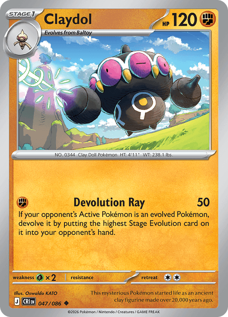 Claydol - Chaos Rising (CRI) #47 – Limitless