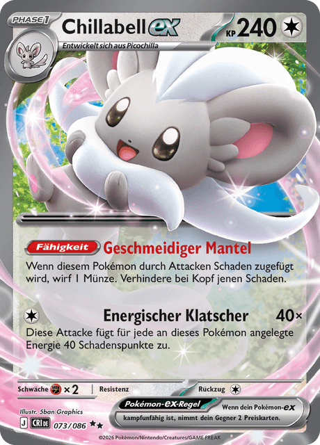 Chillabell-ex - Wachsendes Chaos (CRI) #73 – Limitless