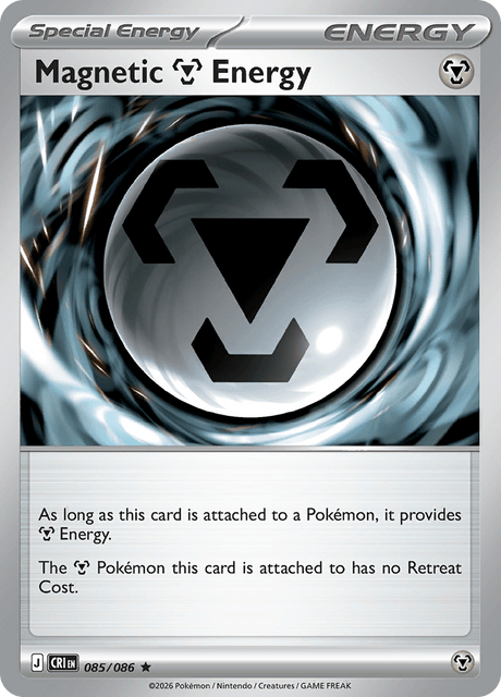 pokemon metal energy cards Magnetic Basic Metal All Pokémon TCG card images The Pokémon Company Pokemon 2026 M4 Ninja Spinner