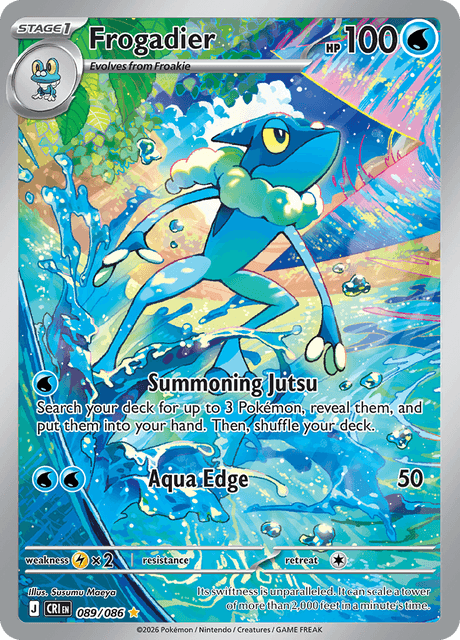 Frogadier - Chaos Rising (CRI) #89 – Limitless