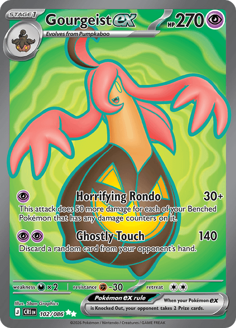 Gourgeist ex - Chaos Rising (CRI) #102 – Limitless