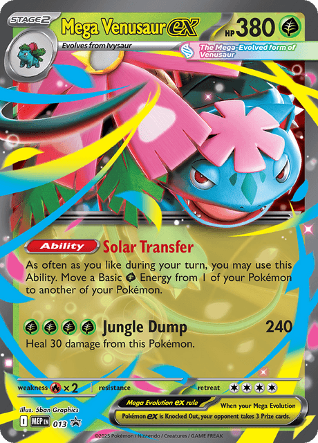 Mega Venusaur ex - Mega Promos (MEP) #13 – Limitless