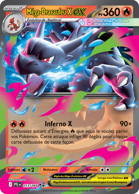 Méga-Dracaufeu X-ex