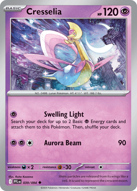 Cresselia - Phantasmal Flames (PFL) #39 – Limitless