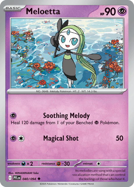 Meloetta - Phantasmal Flames (PFL) #40 – Limitless