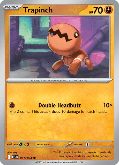 Trapinch - Phantasmal Flames (PFL) #51 – Limitless