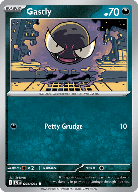 Gastly - Phantasmal Flames (PFL) #54 – Limitless