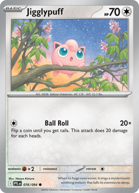 Jigglypuff - Phantasmal Flames (PFL) #76 – Limitless