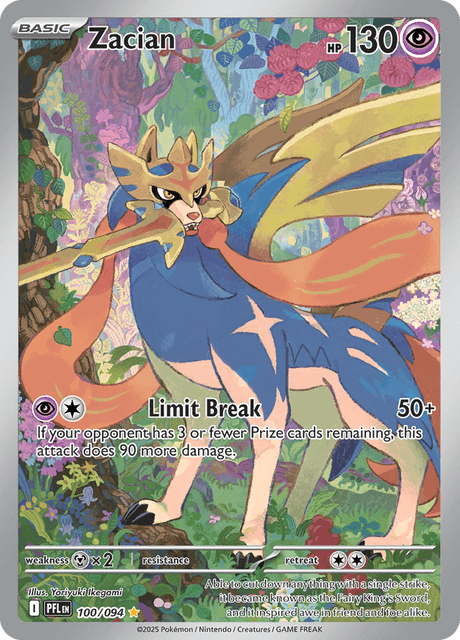 Zacian - Phantasmal Flames (PFL) #100 – Limitless