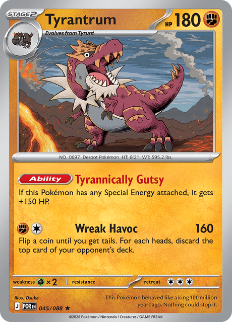 Tyrantrum - Perfect Order (POR) #45  Limitless
