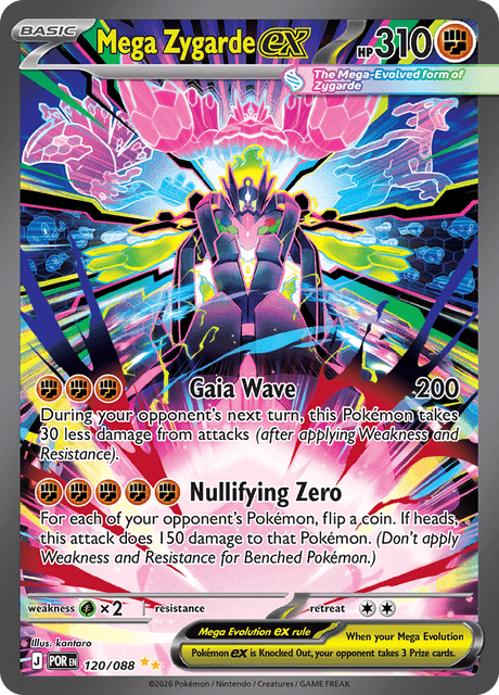Mega Zygarde ex - Perfect Order (POR) #120 – Limitless